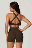 The Eloise Sports Bra Shorts 2-Piece Set