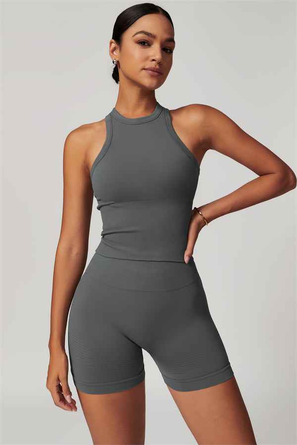 The Delight Crop Top Shorts 2-Piece Set