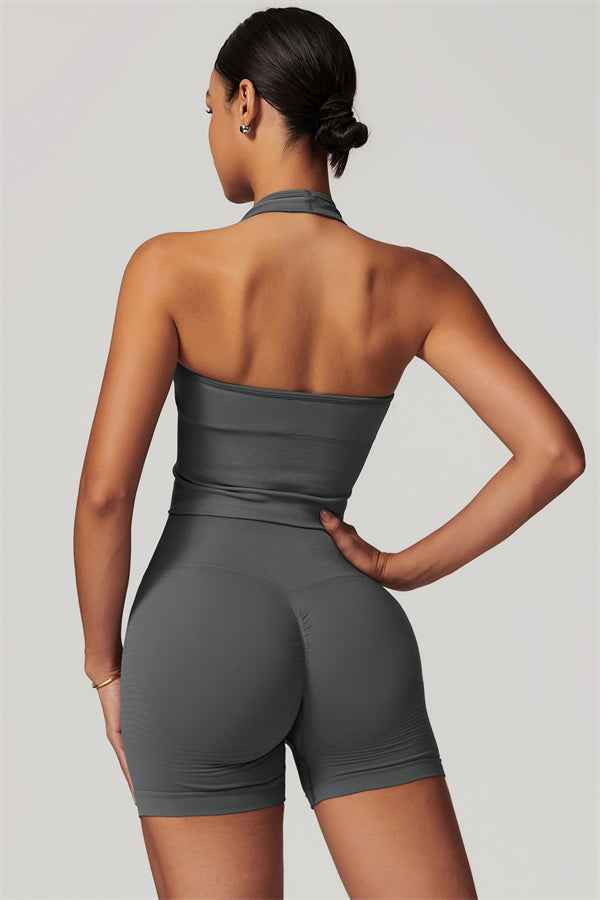 The Delight Halter Top Shorts 2-Piece Set