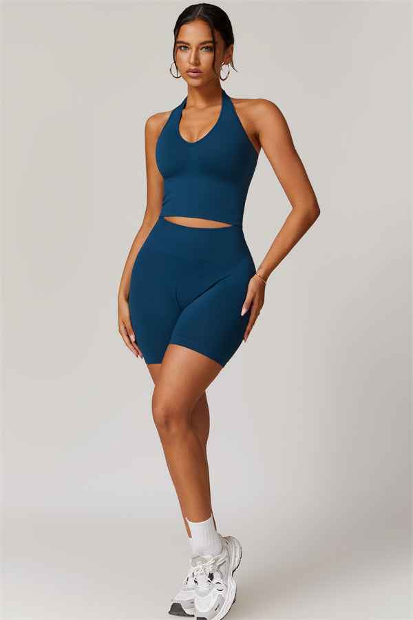 The Delight Halter Top Shorts 2-Piece Set