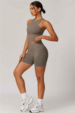 The Delight Crop Top Shorts 2-Piece Set