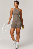 The Delight Crop Top Shorts 2-Piece Set