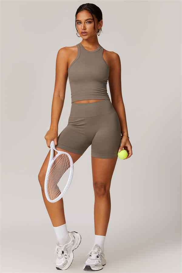 The Delight Crop Top Shorts 2-Piece Set