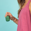 Leather Airpod Case - Green