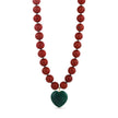 Heart of Jasper Statement Necklace