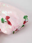 Sweet Cherry Sequins Cute Dress