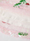 Sweet Cherry Sequins Cute Dress