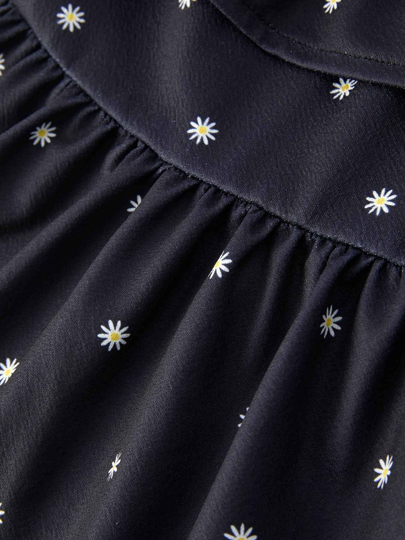 Summer Daisy Girls Bow Dress