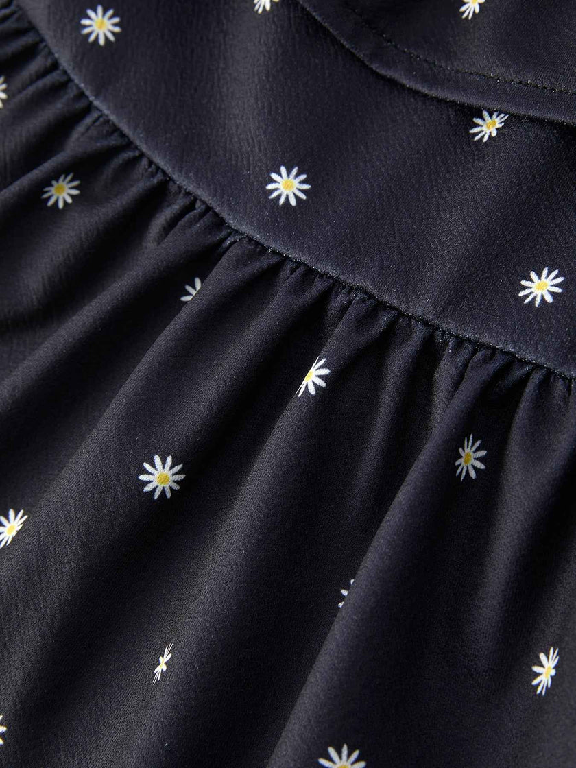 Summer Daisy Girls Bow Dress