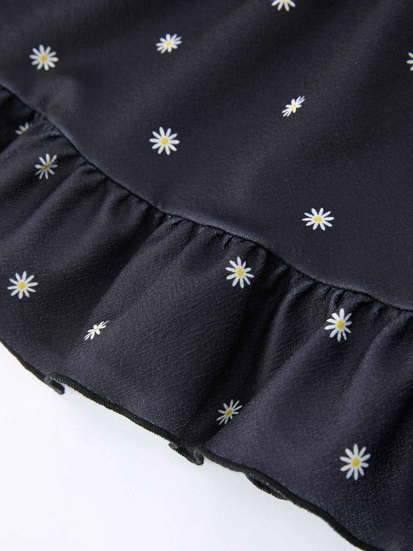 Summer Daisy Girls Bow Dress