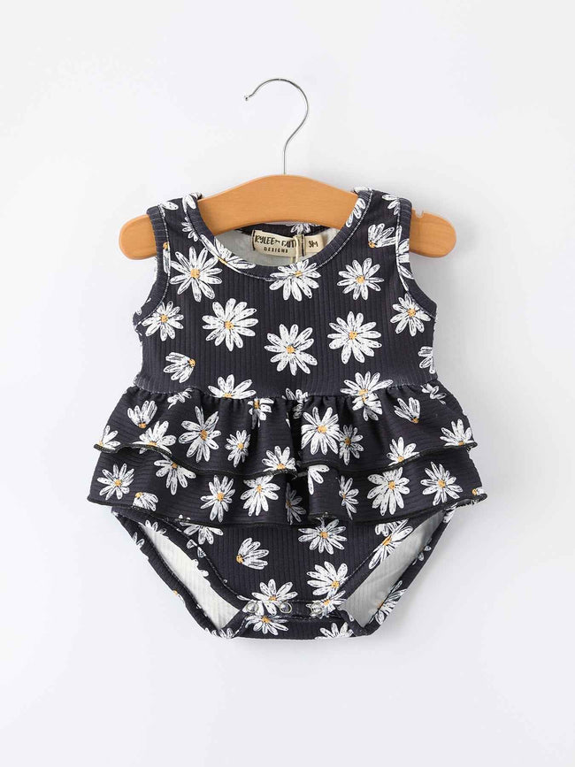 Baby Girls' Spring Daisy Romper