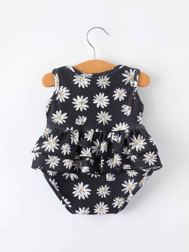 Baby Girls' Spring Daisy Romper