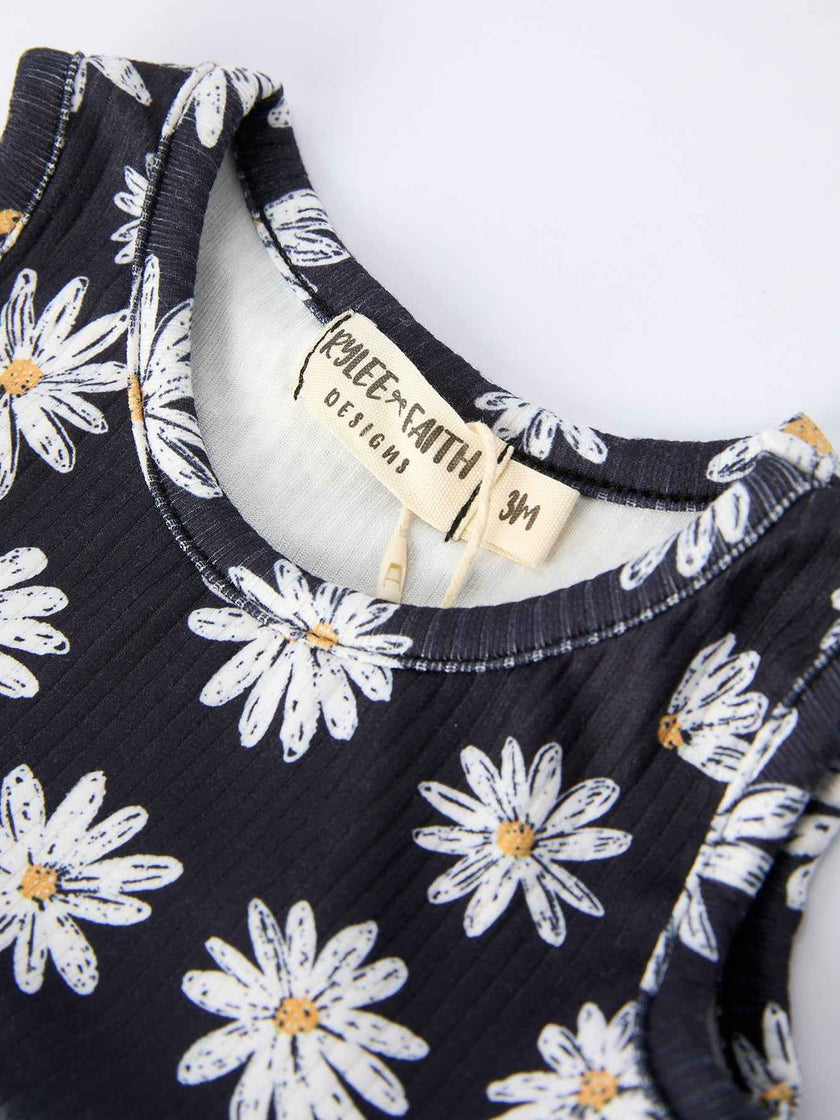 Baby Girls' Spring Daisy Romper