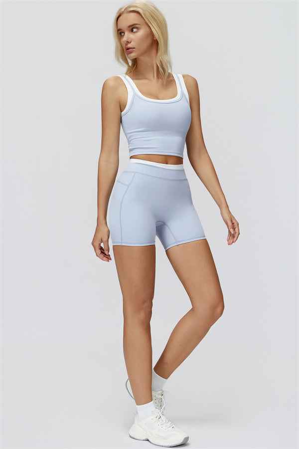 The Canyon Crop Tank Shorts 2-Piece Set