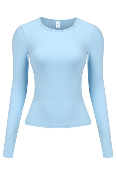 Yoga running sports long sleeve tops