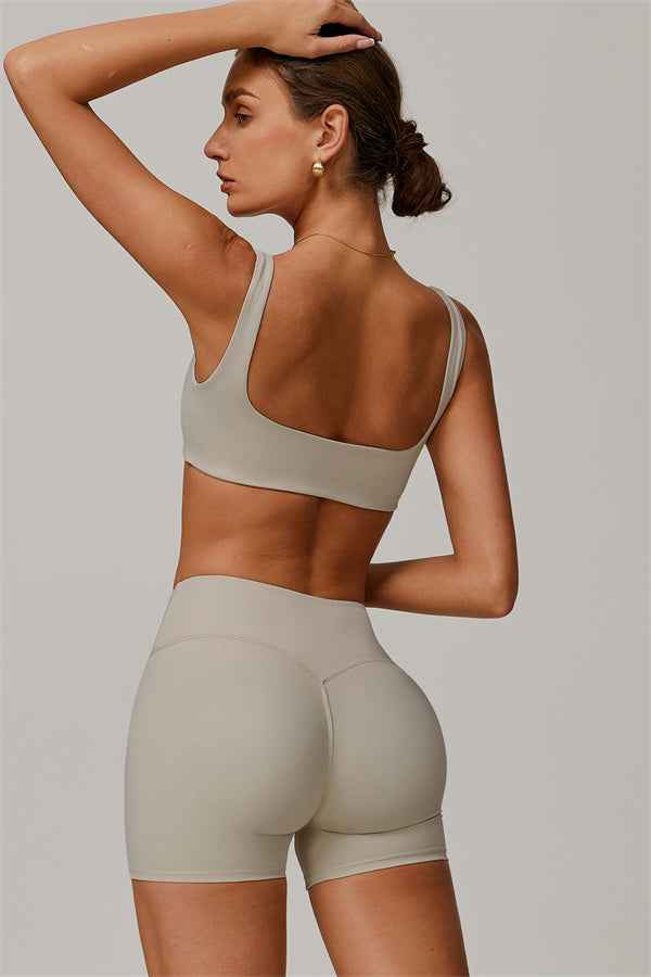 The Halo Sports Bra Shorts 2-Piece Set