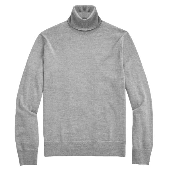 Men’s Solid Turtleneck Sweater - Pikemla