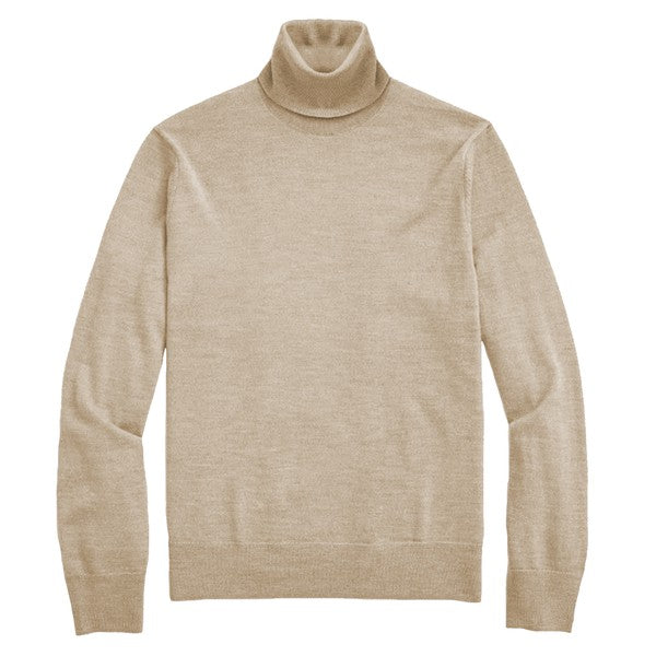 Men’s Solid Turtleneck Sweater