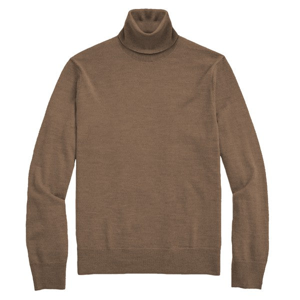 Men’s Solid Turtleneck Sweater - Pikemla