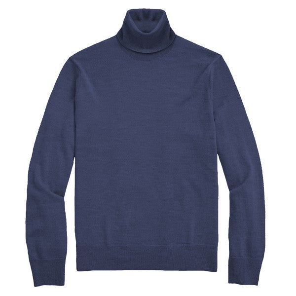 Men’s Solid Turtleneck Sweater - Pikemla