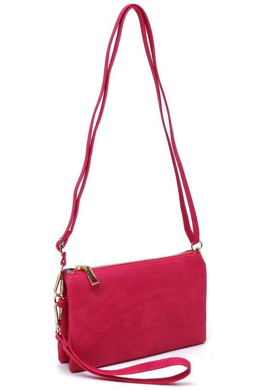 Fashion Crossbody Bag Clutch Wristlet - Pikemla