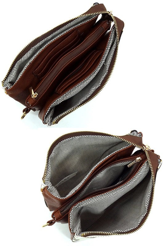 Fashion Crossbody Bag Clutch Wristlet - Pikemla