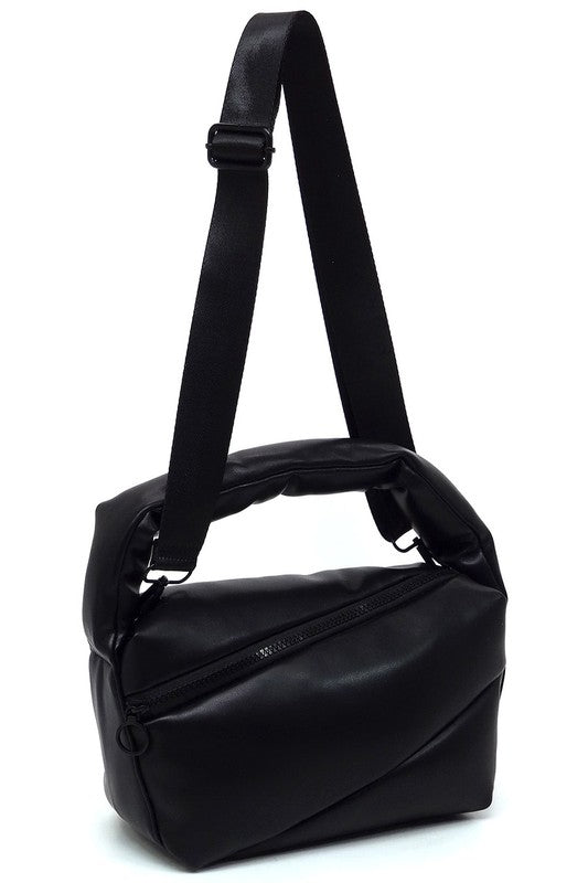 Fashion Puffy Tote Crossbody Bag - Pikemla