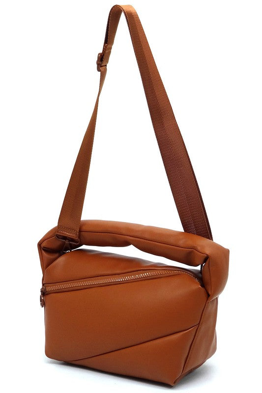 Fashion Puffy Tote Crossbody Bag - Pikemla