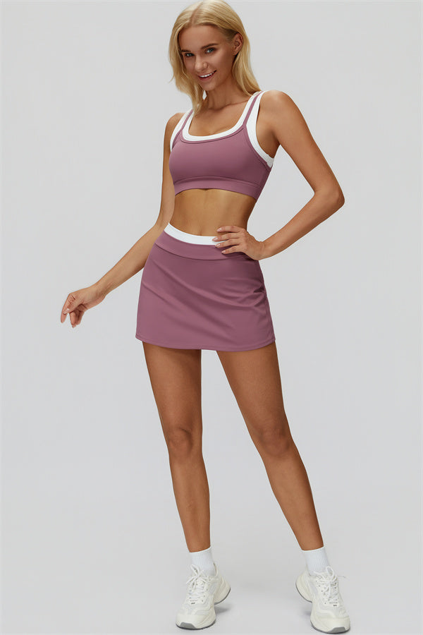 The Canyon Sports Bra Skirt 2-Piece Set