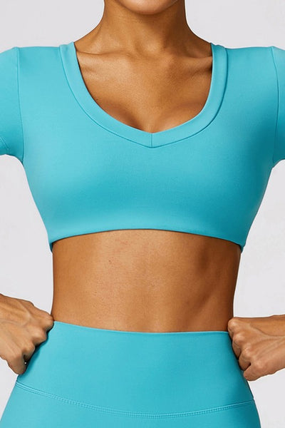 High strength tight yoga top