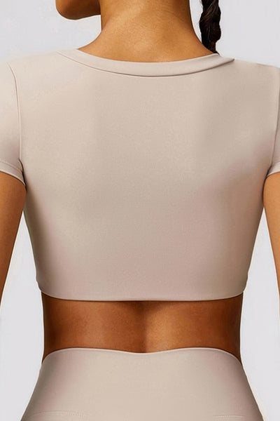 High strength tight yoga top