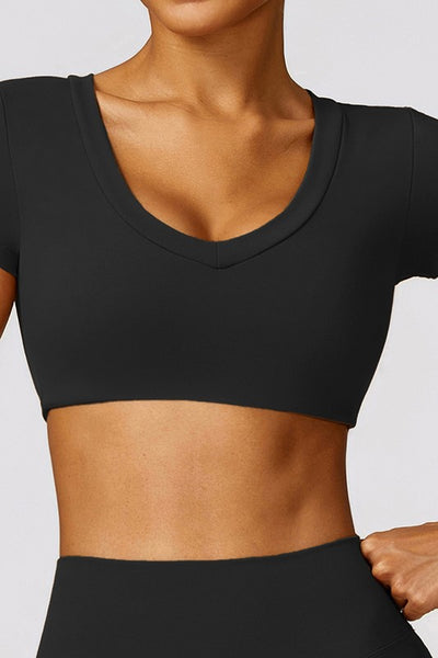 High strength tight yoga top