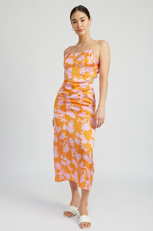 Cropped Top With Back Tie - Pikemla