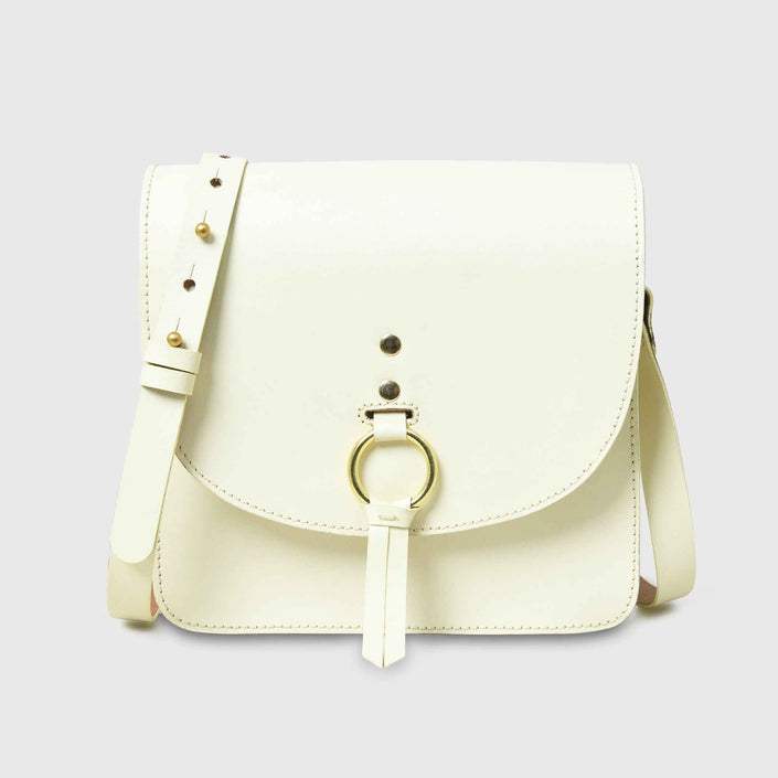 White Elegance Crossbody Sling Bag