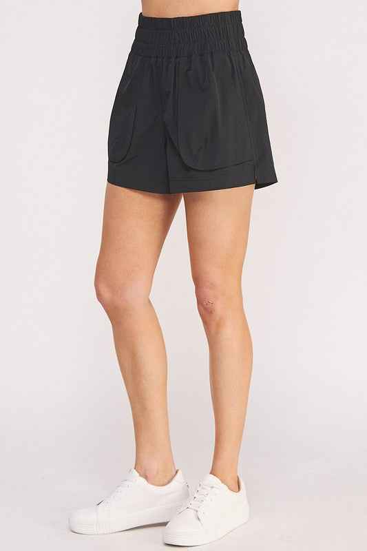 HIGH WAISTED SHORTS PANTS