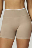 The Prime Line Long Sleeve Crop Top Shorts 2-Piece Set
