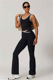 The Stamina Tank Top Flared Leggings 2-Piece Set