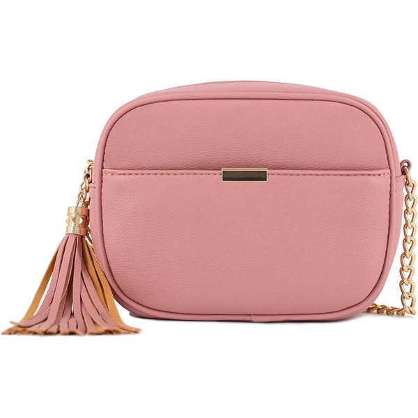 Tassel Small Crossbody Bag Camera Bag - Pikemla