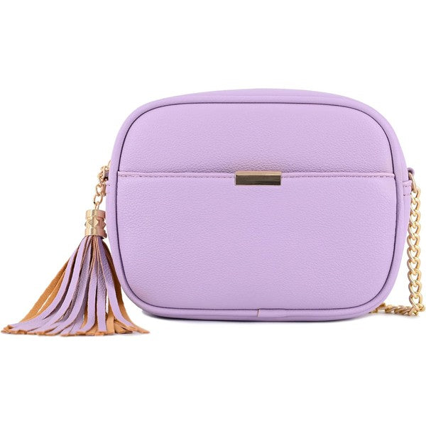 Tassel Small Crossbody Bag Camera Bag - Pikemla