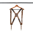 Double Camera Strap Harness- Brown