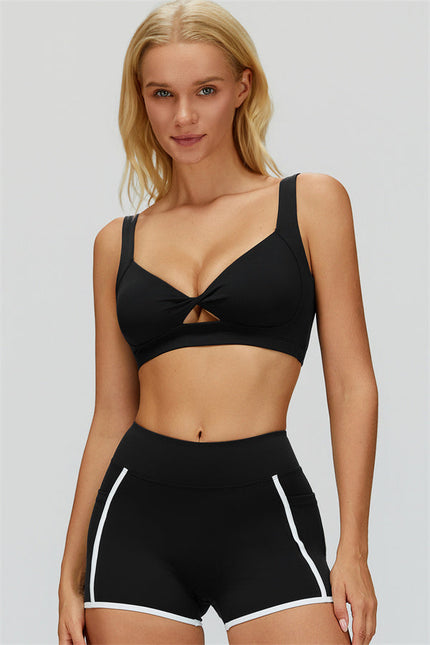 The Whisper Sports Bra Shorts 2-Piece Set