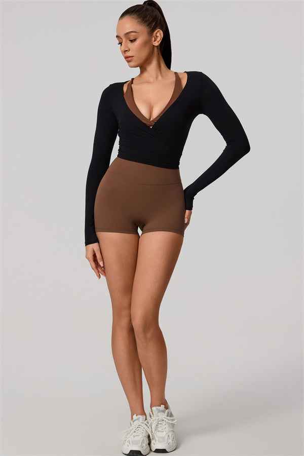 The Lively Long Sleeve Crop Top