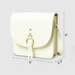 White Elegance Crossbody Sling Bag
