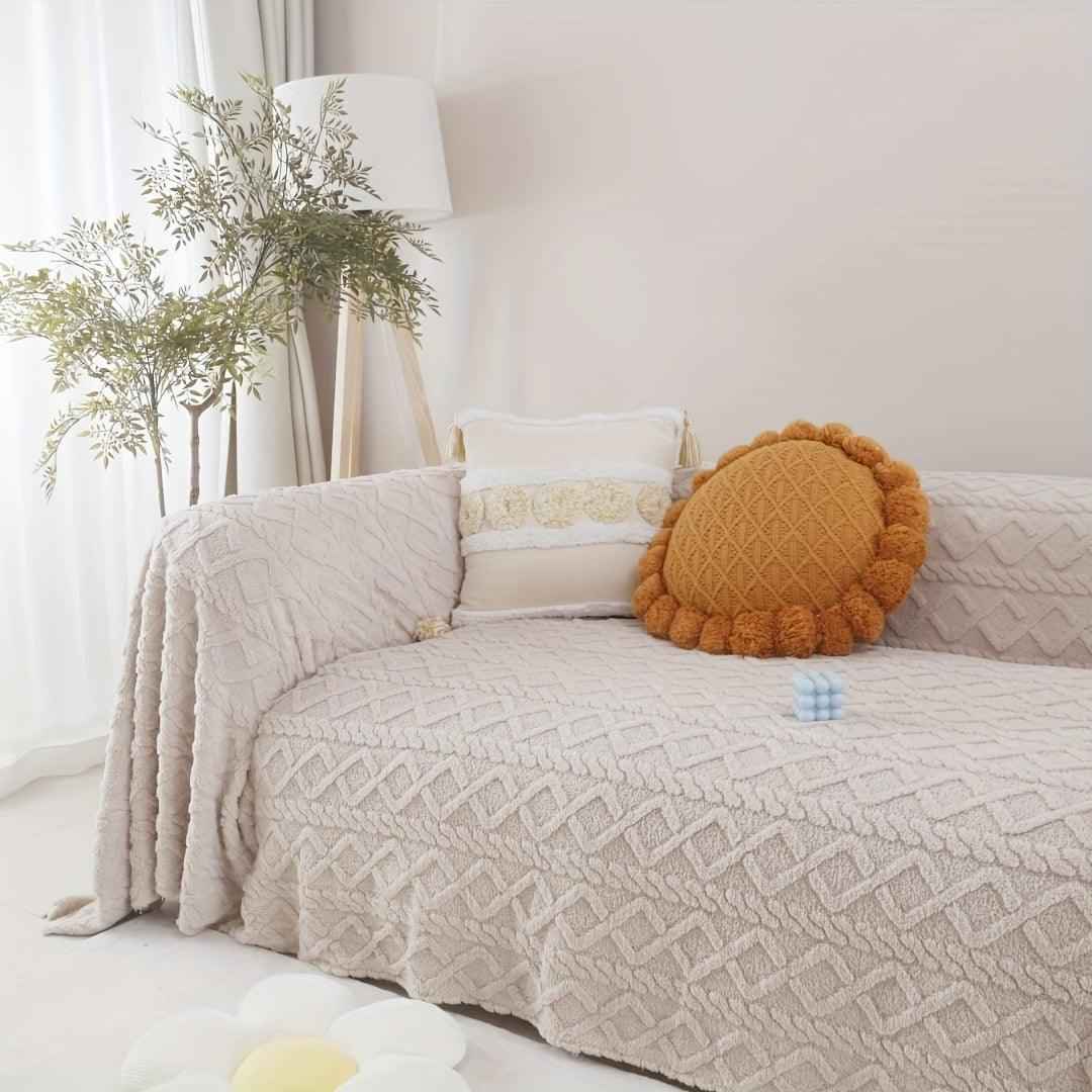 Extra Large Slipcovers for Couches - Stylish Geometric Pattern