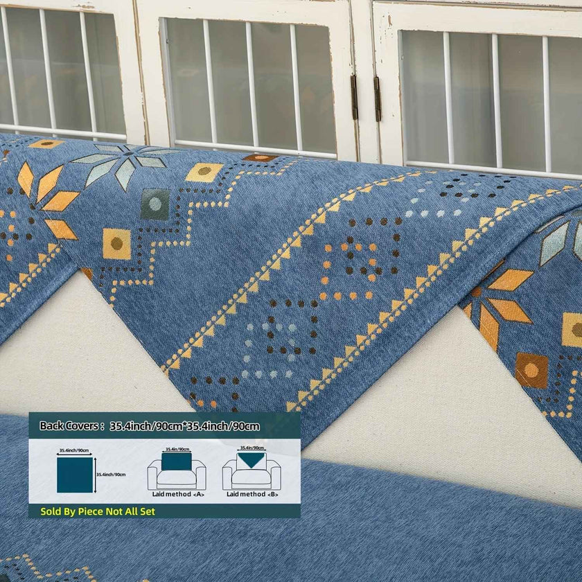 Stylish Bohemian Chenille Slipcovers for Couches