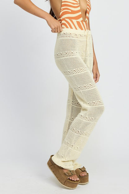 Bahamas Crochet Pants - Pikemla