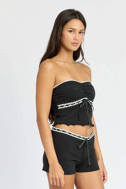 Loren Sweetheart Tube Top - Pikemla