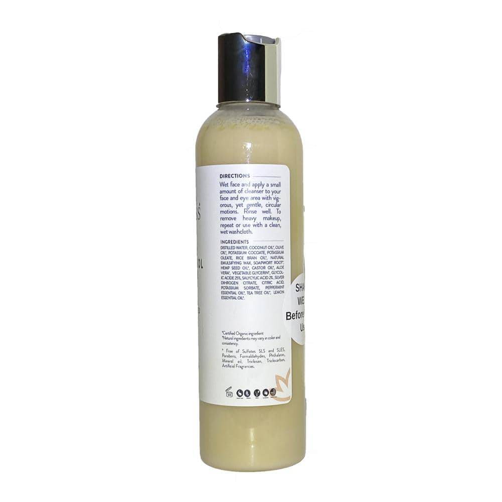 Organic Acne Control Cleanser with Hemp Seed Oil - Pikemla