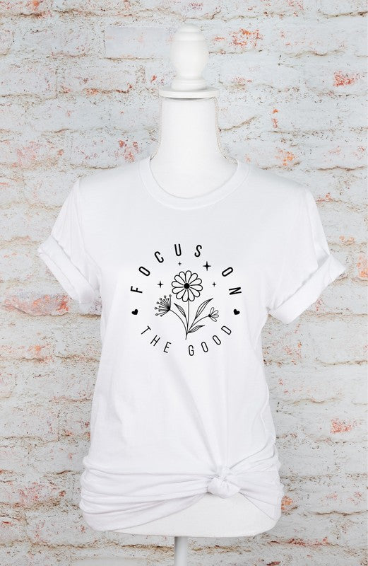 Focus on the Good Bella Canvas Graphic Tee - Pikemla