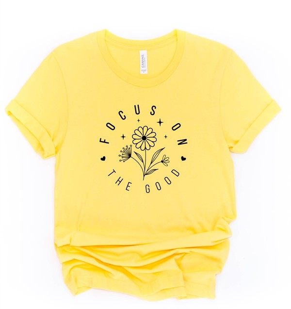 Focus on the Good Bella Canvas Graphic Tee - Pikemla